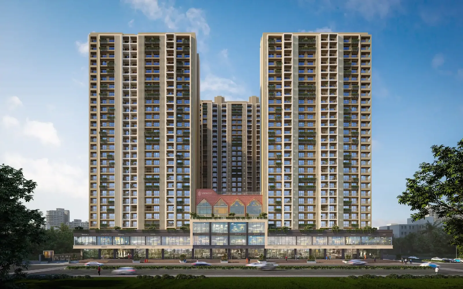 Nakshatra Reserve premium residential towers in Virar West